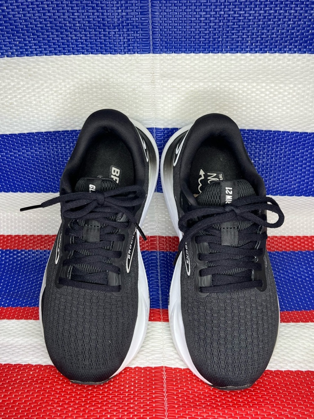 Brooks Womens Glycerin 21 1204081B090 Black Running Shoes Sneakers Size 7 B - Picture 4 of 12